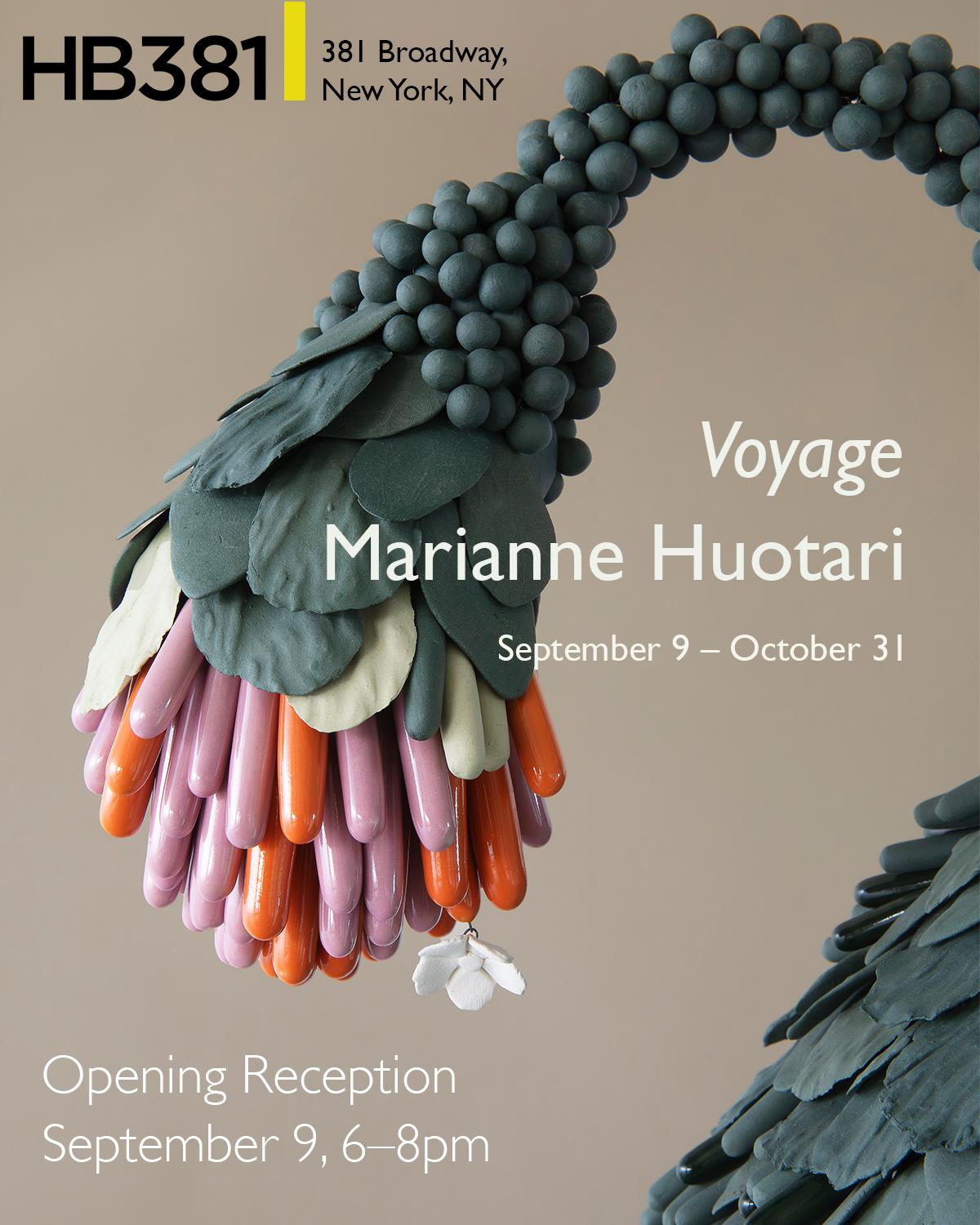 Voyage — solo exhibition at HB381, New York